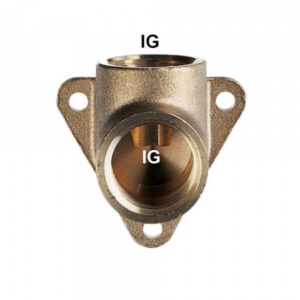 Brass Ceiling Bracket 90°