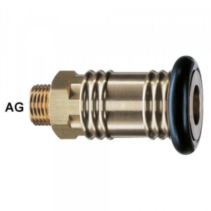 DN12 Brass Coupling with Ball Lock