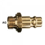 Brass Coupling Plug with External Thread