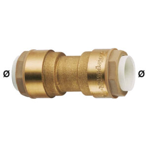 Brass Straight Connector