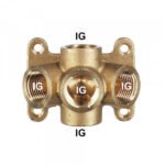 Wall-Mounted Air Manifold, G1/2, 5 connections