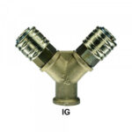 2 Way Air Splitter Manifold with Female Thread