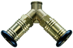 2 Way Air Splitter Manifold DN 12 with G1/2 Quick Coupling