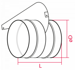 Kettenschieber ø 140 – 350 mm