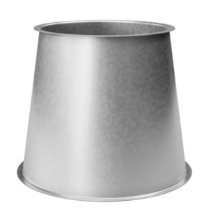 Galvanized cone