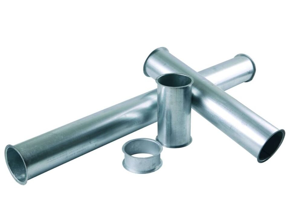 Pellet Pipes with Flanged Edges